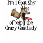 Funny Goat T-shirt Ladies Baby Doll Shirt by Bella