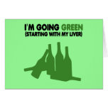 Funny going green,beer