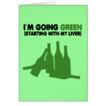 Funny going green,beer