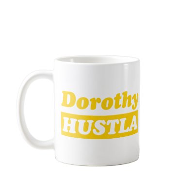 Funny Golden Hustler Mug by Slap_Yo_Mama