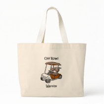 Funny golf tote bag