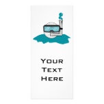 funny golf ball with snorkel rack card