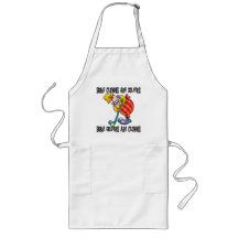 Funny Golf Clown Golfing Aprons