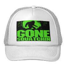 Funny Gone Squatchin Hat - New Limited Edition