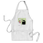 Funny Gourmet Chef Cartoon Gift Apron