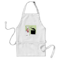 Funny Gourmet Chef Cartoon Gift Apron