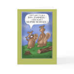 Funny Graduation Cards: Beaver Teen Trouble