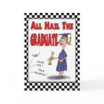 Funny Graduation Cards: Hail the Graduate