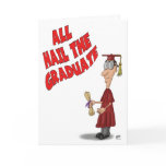 Funny Graduation Cards: Hail the Graduate