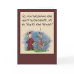 Funny Graduation Cards: Nesting Material