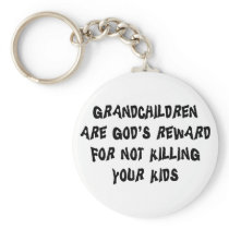Funny Grandparents Key Chain