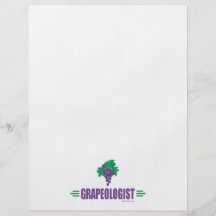 Funny Grapes Personalized Flyer