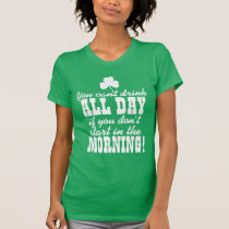 Funny Green Beer Day Drinking t-shirts
