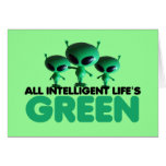 Funny green card