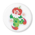 funny green clown
