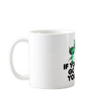 Funny green coffee mugs