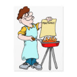 Funny Grill Gifts Post Card