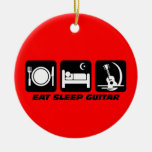 funny guitar christmas ornaments