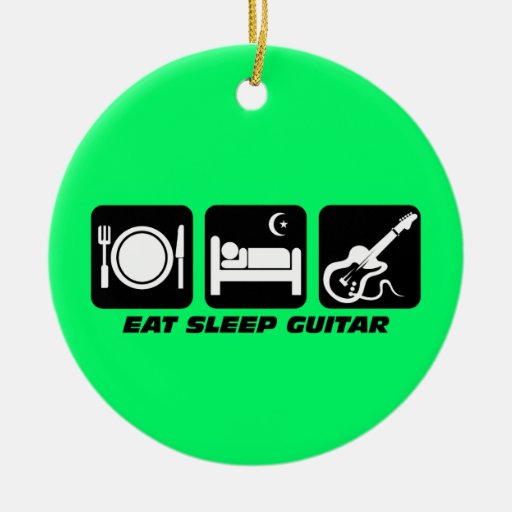 funny guitar ornaments
