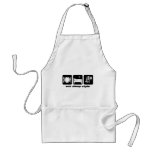 Funny hair stylist aprons