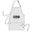 Funny hair stylist aprons