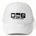 Funny hair stylist hats