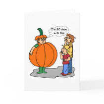 Funny Halloween cartoon