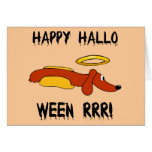 Funny Halloween Greeting Card