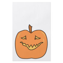 Funny Halloween Pumpkin Cartoon Flyer