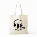 Funny Halloween Witches Canvas Bags