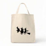 Funny Halloween Witches Tote Bag