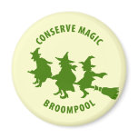 Funny Halloween Witches Green