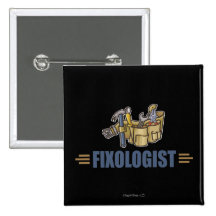 Funny Handyman Pin
