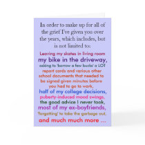 Funny Happy Fathers Day Card