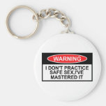 Funny hearing key chain