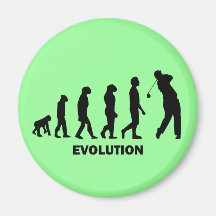 Funny hilarious golf refrigerator magnets