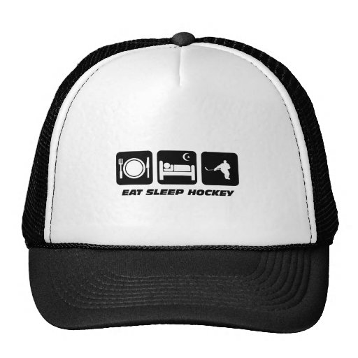 Funny hockey mesh hats