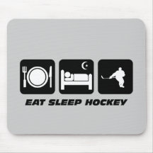 Funny hockey mousepads