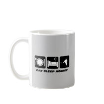 Funny hockey coffee mugs