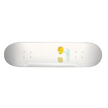 Funny Holier Than Thou Cheese Skate Deck