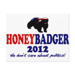 Funny Honey Badger for President 2012