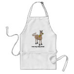 Funny horse aprons