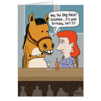 Funny Horse Birthday Cards, Photocards, Invitations & More