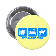 Funny horse buttons