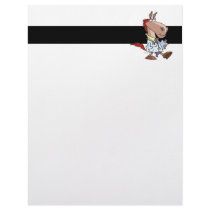 funny horse doc doctor cartoon letterhead template