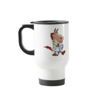 funny horse doc doctor cartoon mug