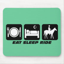 Funny horse mousepads