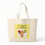 funny hot dog food joke bags