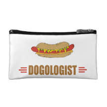 Funny Hot Dog Makeup Bags