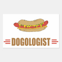 Funny Hot Dogs Sticker